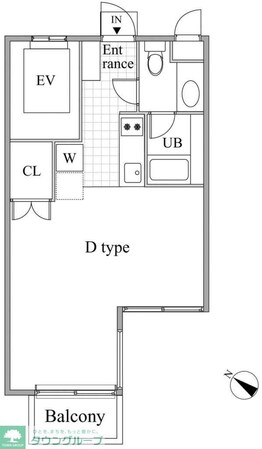 レジディア目黒IIの物件間取画像